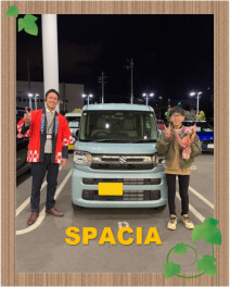 スペーシア納車です